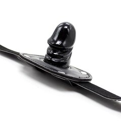 Lukustatav lühike 5 cm pikkune peenisepall must hind ja info | BDSM ja fetish | kaup24.ee
