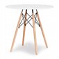 Modernhome Dining table modern dining room kitchen table 80cm цена и информация | Köögi- ja söögilauad | kaup24.ee