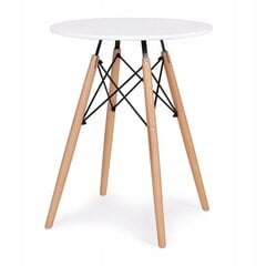 Modernhome Table modern table for dining room living room kitchen 60cm цена и информация | Кухонные и обеденные столы | kaup24.ee