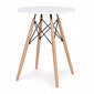 Modernhome Table modern table for dining room living room kitchen 60cm цена и информация | Köögi- ja söögilauad | kaup24.ee