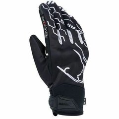 Перчатки Bering Walshe Черный/Белый цена и информация | Мото перчатки, защита | kaup24.ee