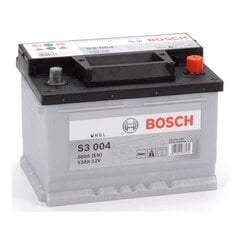Блок стартерных аккумуляторов Bosch S3004, 12V 53Ah 500A B13, свинцово-кислотная батарея цена и информация | Батареи | kaup24.ee