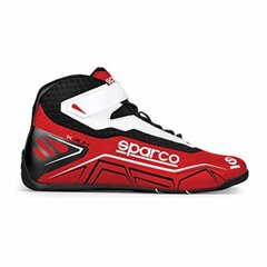 Гоночные ботильоны Sparco K-RUN Rojo/Blanco 28 цена и информация | Ботинки | kaup24.ee