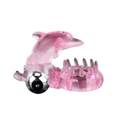 Vibreeriv riistarõngas Love Dolphig Ring Pink hind ja info | BDSM ja fetish | kaup24.ee