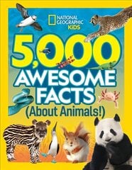 5,000 Awesome Facts About Animals цена и информация | Книги для детей | kaup24.ee