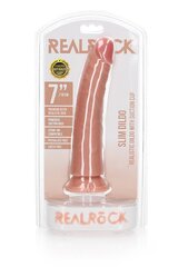 Realistlik dildo iminapaga Realrock 18 cm, roosa hind ja info | Dildod | kaup24.ee