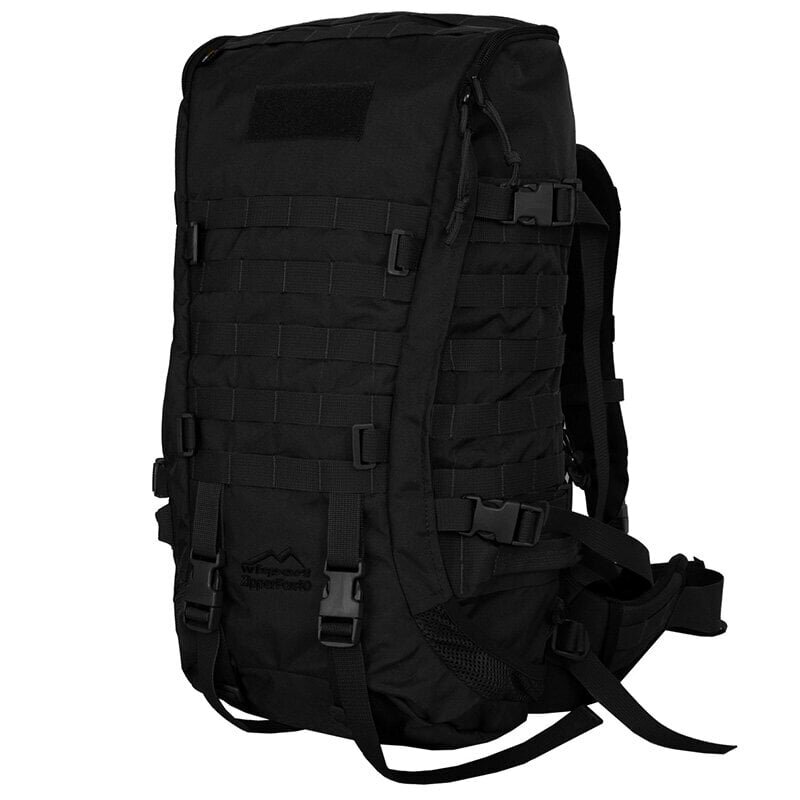 Matkaseljakott Zipper Fox Wisport, 40L, must цена и информация | Taskunoad, multifunktsionaalsed tööriistad | kaup24.ee