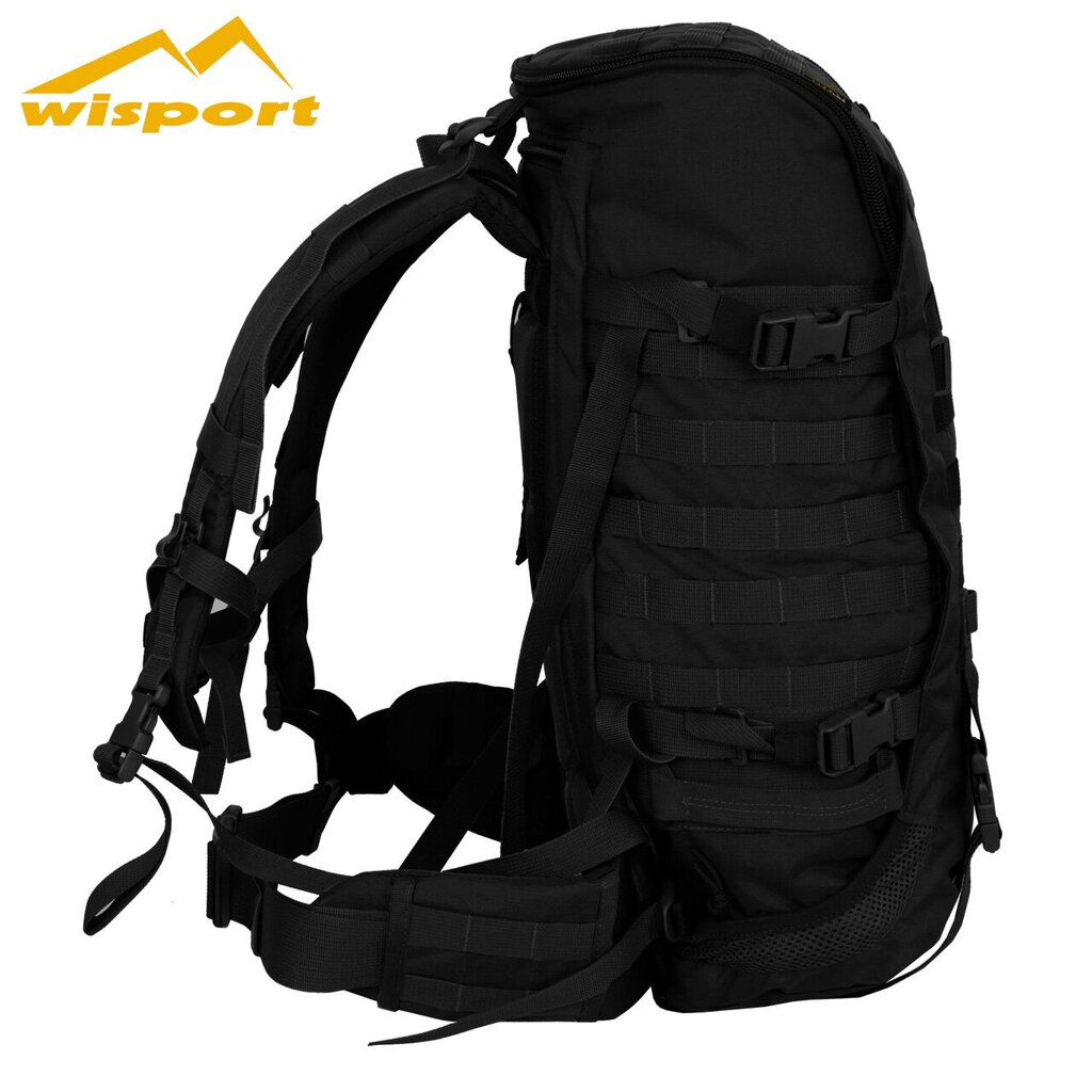 Matkaseljakott Zipper Fox Wisport, 40L, must цена и информация | Taskunoad, multifunktsionaalsed tööriistad | kaup24.ee