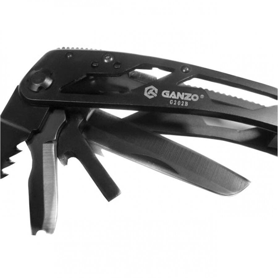 Ganzo G202-B Multitool 25 Tools, must hind ja info | Taskunoad, multifunktsionaalsed tööriistad | kaup24.ee