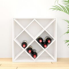 Veinikapp, valge, 62 x 25 x 62 cm, männipuit hind ja info | Köögikapid | kaup24.ee