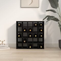 Veinikapp, must, 56 x 25 x 56 cm, männipuit hind ja info | Köögikapid | kaup24.ee