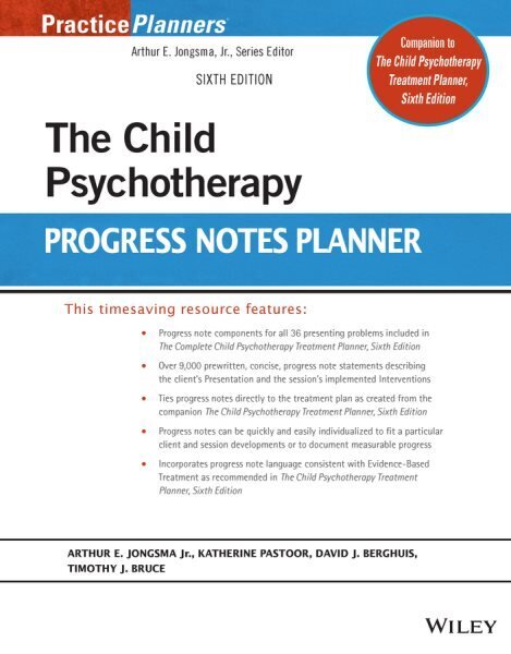 Child Psychotherapy Progress Notes Planner, Sixth Edition цена и информация | Ühiskonnateemalised raamatud | kaup24.ee