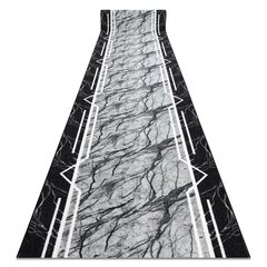 Rugsx ковровая дорожка, мрамор серого цвета, 57 см цена и информация | Ковры | kaup24.ee
