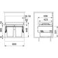 Prügikast Franke FX 60, 2 x 26 l hind ja info | Prügikastid | kaup24.ee