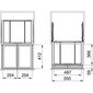 Prügikast Franke FX 60, 2 x 26 l hind ja info | Prügikastid | kaup24.ee