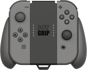 JoyGrip Nintendo Switchile ja Switch OLED Joy-Con-kontrollerile: Vahetatavate käepidemetega kaugjuhtimispult – hall hind ja info | Mängukonsoolide lisatarvikud | kaup24.ee