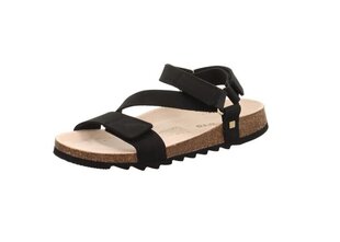 Naiste sandaalid Legro Clear, Nubuck, Must hind ja info | Naiste sandaalid | kaup24.ee