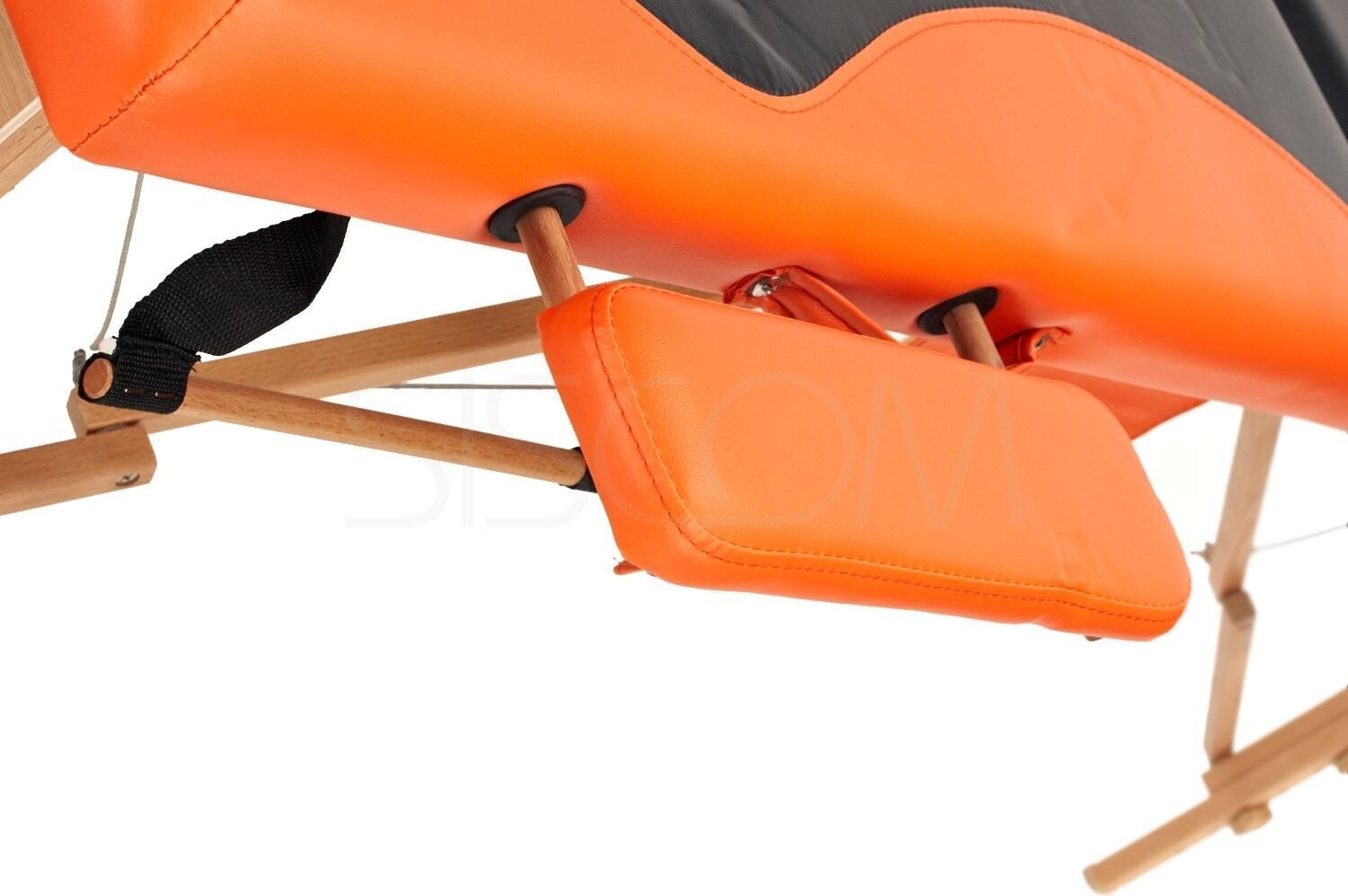 Bodyfit 3-osaline massaaživoodi musta ja oranži värvi (1029) hind ja info | Massaažikaubad | kaup24.ee