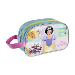 Дорожный несессер Princesses Disney, розовый цена и информация | Чемоданы, дорожные сумки | kaup24.ee