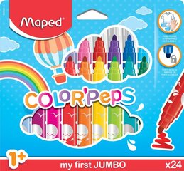 Viltpliiatsid Maped Color Peps hind ja info | Kirjutusvahendid | kaup24.ee