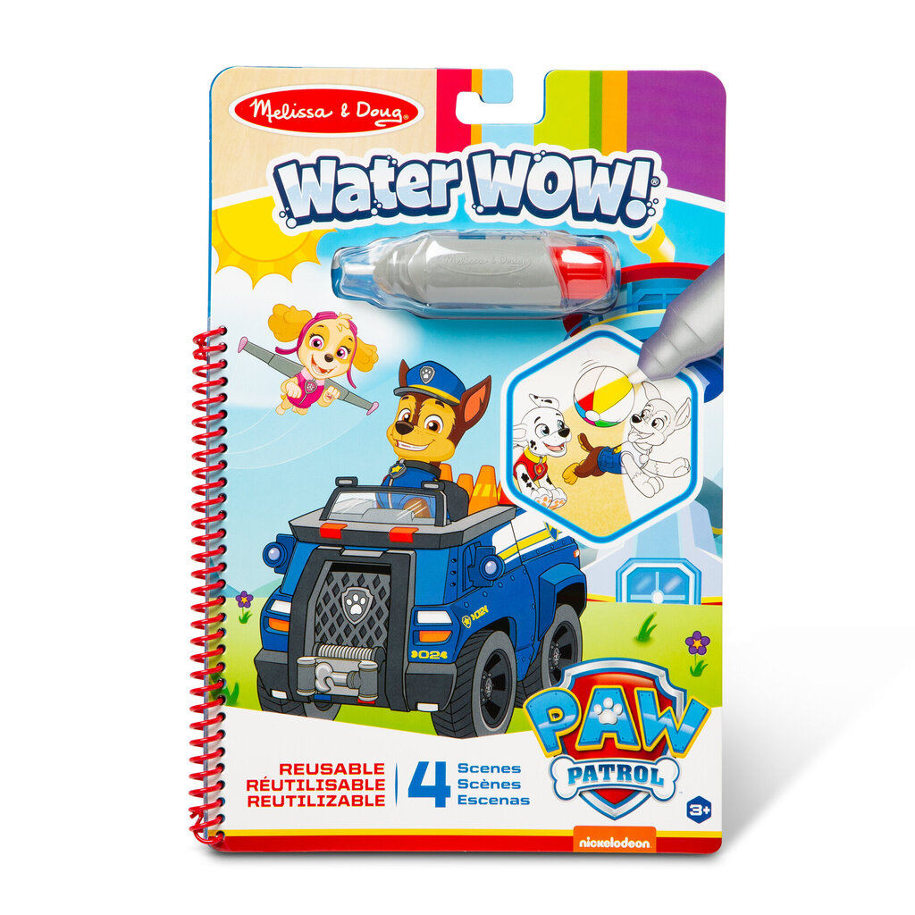 Veega joonistamise komplekt Chase Paw Patrol Water Wow цена и информация | Arendavad mänguasjad | kaup24.ee