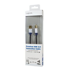 LogiLink USB 2.0 BUAB230, 3m hind ja info | Kaablid ja juhtmed | kaup24.ee