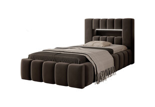 Кровать Lamica, 90x200 см, темно-коричневая цена и информация | Кровати | kaup24.ee