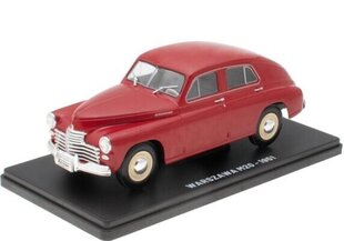 Warszawa M20 1951 Dark Red HACHETTE 1:24 LSA086 hind ja info | Mudelautode kollektsioneerimine | kaup24.ee