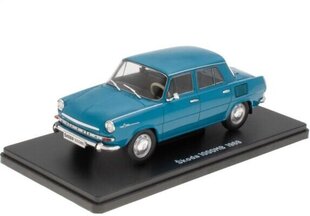 Skoda 1000MB 1969 Blue HACHETTE 1:24 LSA909 hind ja info | Mudelautode kollektsioneerimine | kaup24.ee