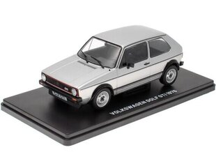 Wolksvagen Golf GTI - 1976 Silver HACHETTE 1:24 LSA913 hind ja info | Mudelautode kollektsioneerimine | kaup24.ee