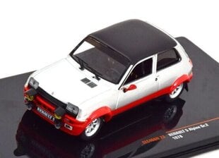 Renault 5 Alpine Gr.2 1978 Silver/Red IXO 1:43 CLC466N цена и информация | Коллекционные модели автомобилей | kaup24.ee