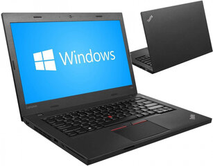 14" Lenovo L470 i5-6200U 16GB 120GB SSD Windows 10 Professional hind ja info | Sülearvutid | kaup24.ee