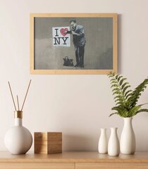 Seinaplakat Banksy Graffiti New York Interior Decor - 60 x 43 cm hind ja info | Seinapildid | kaup24.ee