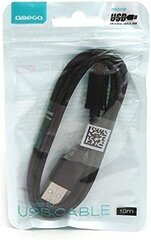 Omega kaabel microUSB 42332, 1m hind ja info | Kaablid ja juhtmed | kaup24.ee