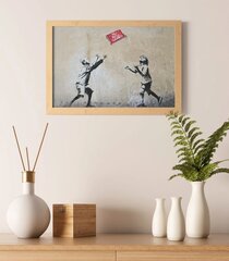Настенный плакат Banksy граффити Игры с мячом Декор интерьера - 60 х 43 см цена и информация | Репродукции, картины | kaup24.ee