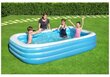 Täispuhutav bassein Deluxe Family, 305x183x56 cm, Bestway 54009 hind ja info | Basseinid | kaup24.ee