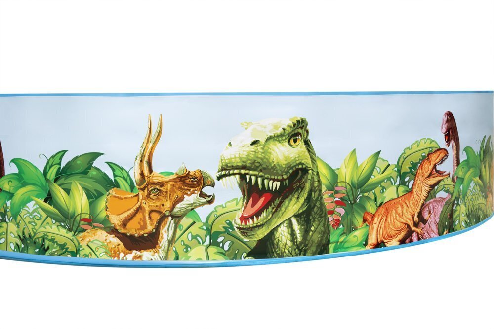 Bestway Dinosaur Fill'N Fun bassein 2.44m x 46cm, 55001 hind ja info | Basseinid | kaup24.ee