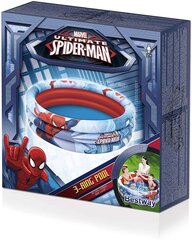 Täispuhutav bassein Spider-Man 122 x 30 cm Bestway 98018 цена и информация | Бассейны | kaup24.ee