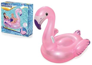 Täispuhutav flamingo 127 cm x 127 cm Bestway 41122 hind ja info | Täispuhutavad veemänguasjad ja ujumistarbed | kaup24.ee