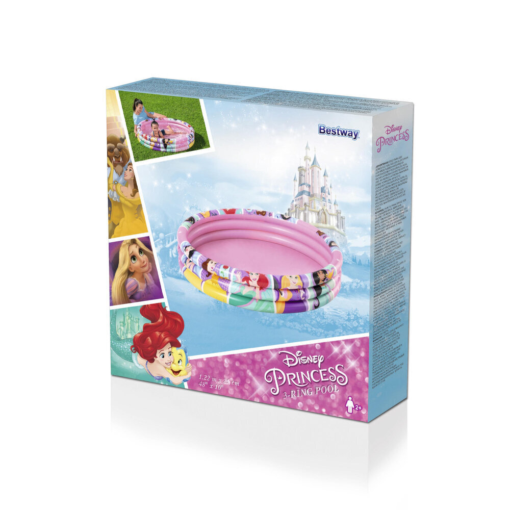 Laste bassein Disney printsess 122 x 25 cm Bestway 91047 hind ja info | Basseinid | kaup24.ee