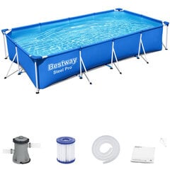 Bestway raamiga bassein, 400x211cm цена и информация | Бассейны | kaup24.ee