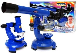Teleskoobi ja mikroskoobi komplekt, 2 tk. hind ja info | Arendavad mänguasjad | kaup24.ee