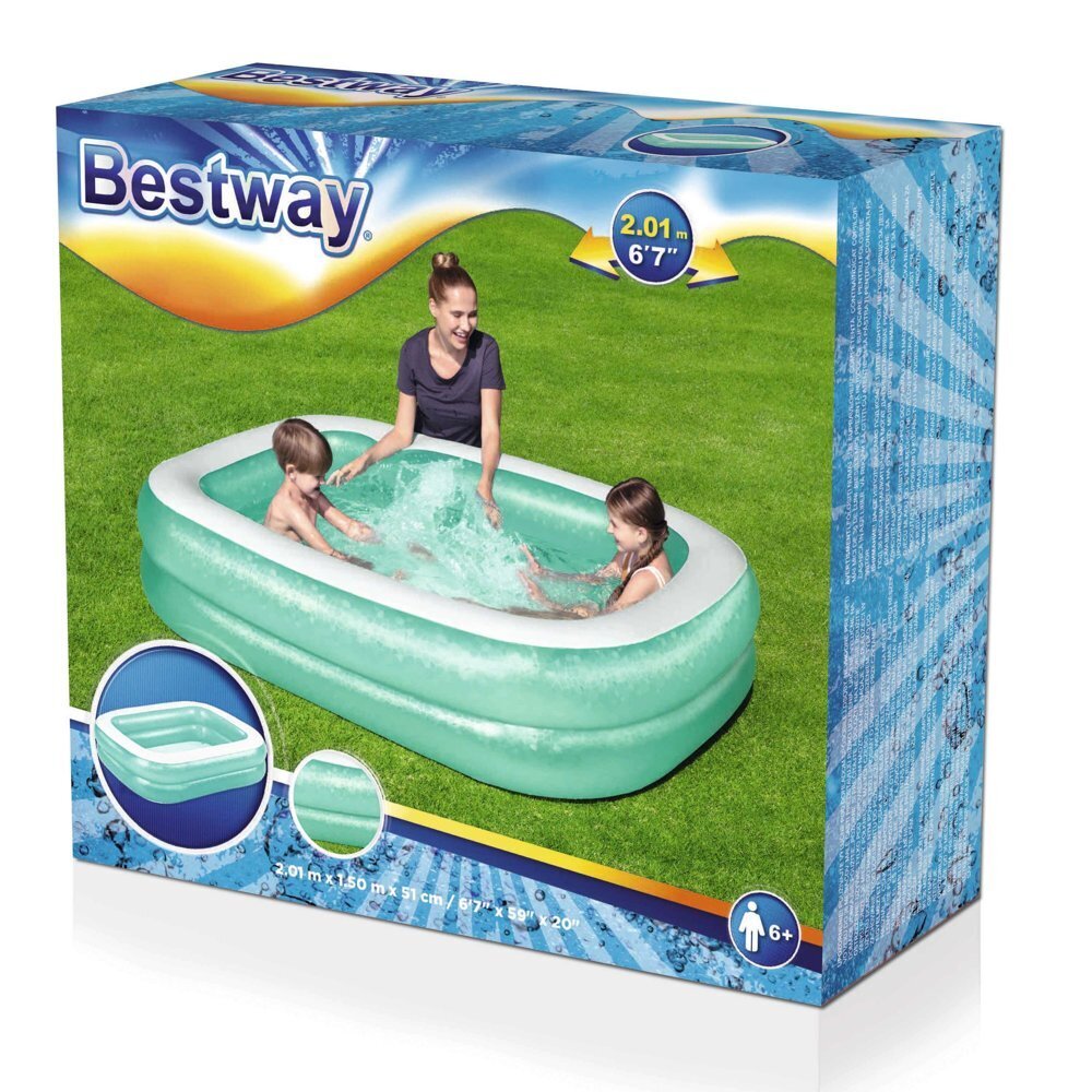 Täispuhutav bassein Bestway 54005, 201x150x51 cm hind ja info | Basseinid | kaup24.ee