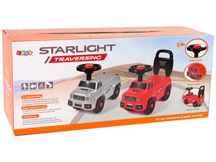 Roller valge Lean Toys ,,Starlight traversing'' hind ja info | Imikute mänguasjad | kaup24.ee