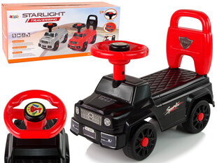 Scooter, must, Lean Toys ,,Starlight traversing'' hind ja info | Imikute mänguasjad | kaup24.ee