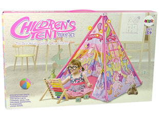 Laste valgustatud telk "Unicorn", LeanToys hind ja info | Mänguväljakud, mängumajad | kaup24.ee
