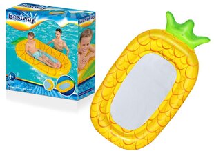 Täispuhutav veemadrats "Pineapple", 186 x 112 cm, Bestway hind ja info | Täispuhutavad veemänguasjad ja ujumistarbed | kaup24.ee