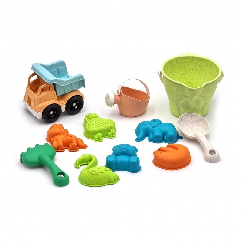 Liivamänguasjad 11 tk, Woopie цена и информация | Mänguasjad (vesi, rand ja liiv) | kaup24.ee
