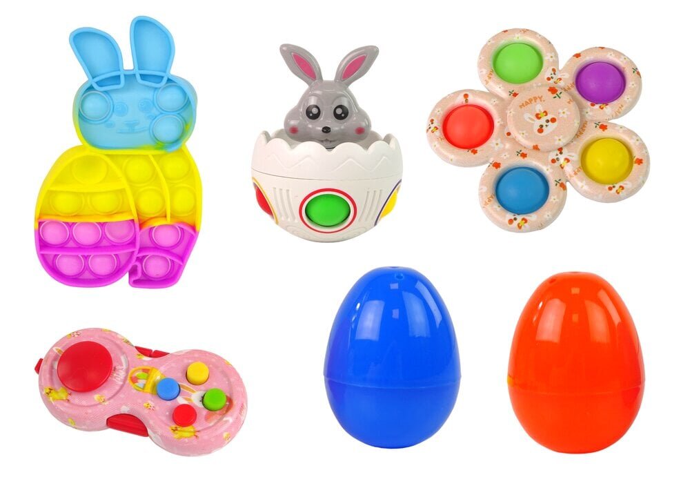 Lihavõttepühade Fidget mänguasi Anti-Stress komplekt 29 tk. hind ja info | Arendavad mänguasjad | kaup24.ee