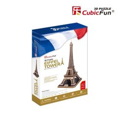 3D puzzle CubicFun, Eiffeli torn hind ja info | Pusled | kaup24.ee